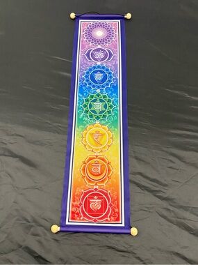 Mandala Arts Chakra Rainbow Banner